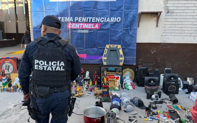 Decomisan imágenes y cuadros de la «Santa Muerte» en el Cereso 3 de la frontera