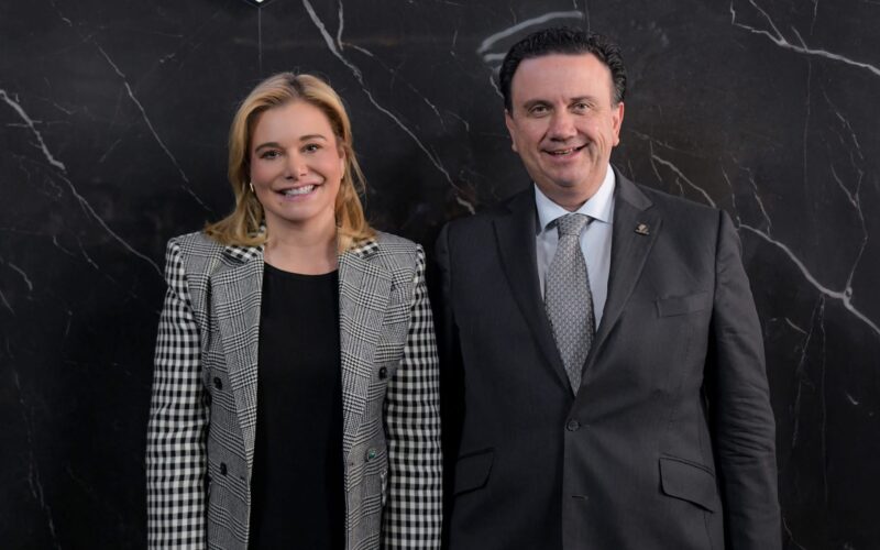 La Gobernadora Maru Campos se reúne con el Presidente Nacional de COPARMEX.