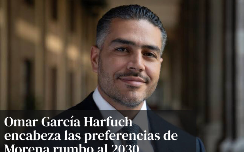 Omar García Harfuch encabeza preferencias rumbo a la presidencia en 2030, según México Elige