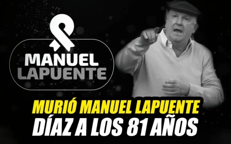 Muere Manuel Lapuente Díaz a los 81 años