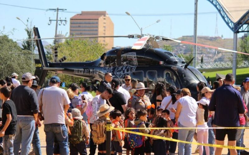 Realiza SSPE exhibición aérea en El Palomar