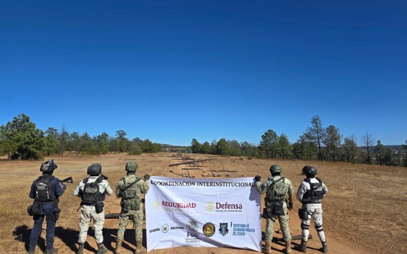 Destruye SSPE pista de aterrizaje clandestina en el municipio de Guachochi
