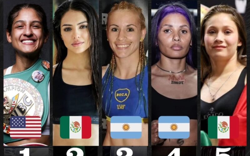 Diana “La Bonita” Fernández sube al segundo lugar del ranking mundial del CMB