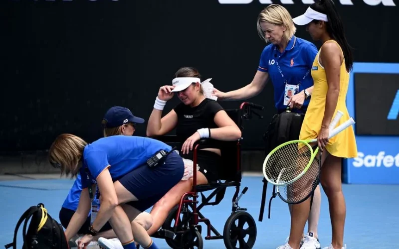 Ola de calambres y lesiones marca la segunda jornada del Abierto de Australia