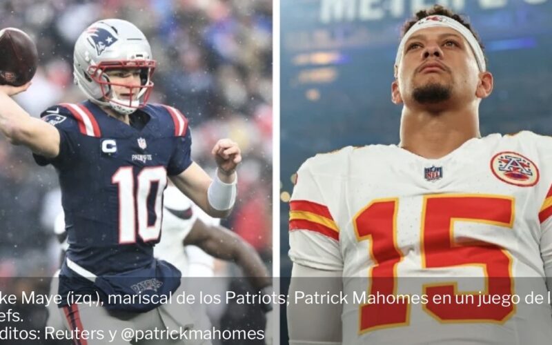 Tom Brady ve en Drake Maye un liderazgo al nivel de Patrick Mahomes