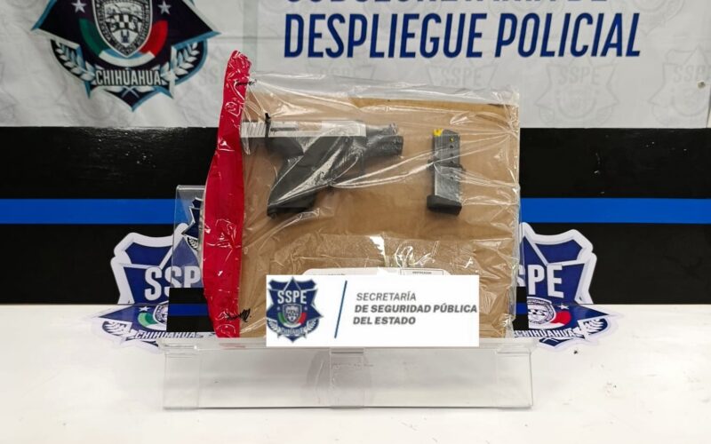 Asegura Policía del Estado a pareja por presunto intento de secuestro en Ciudad Juárez