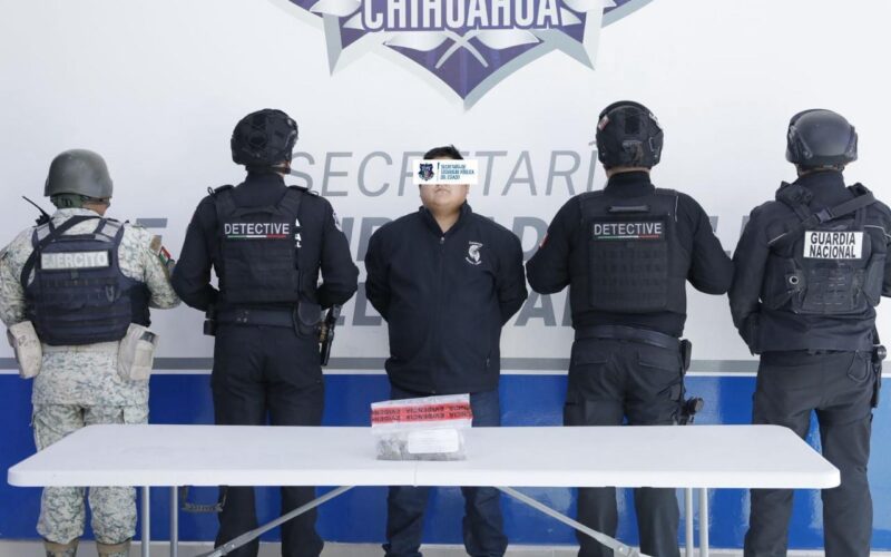 SSPE detiene a masculino vinculado con privación de la libertad y homicidio en Juárez