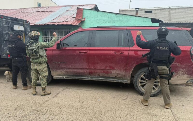 Asegura SSPE vehículos con reporte de robo durante operativo especial en Guachochi