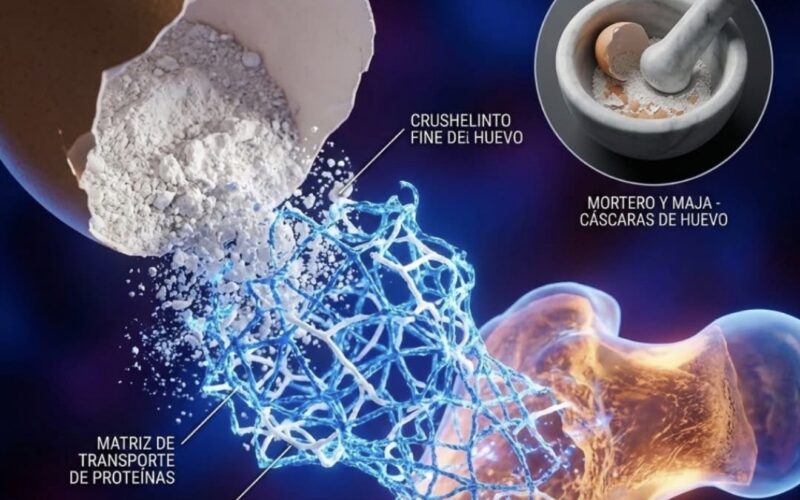 Cáscara de huevo: una alternativa natural de calcio mejor absorbida que muchos suplementos