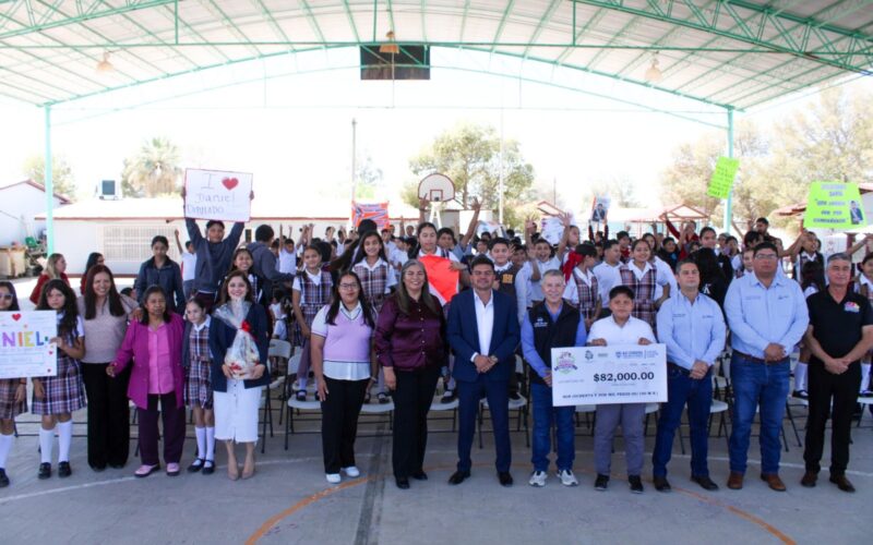 Realiza Pérez Pavía evento de niño Diputado: Daniel Alexis García Díaz asume representación en Ahumada