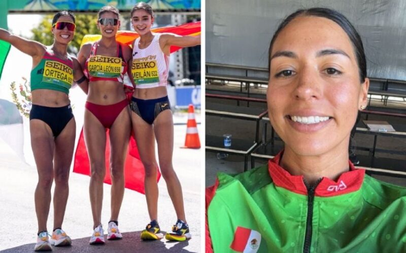 Alejandra Ortega gana plata mundial en Brasilia y pone a México en la élite de la marcha