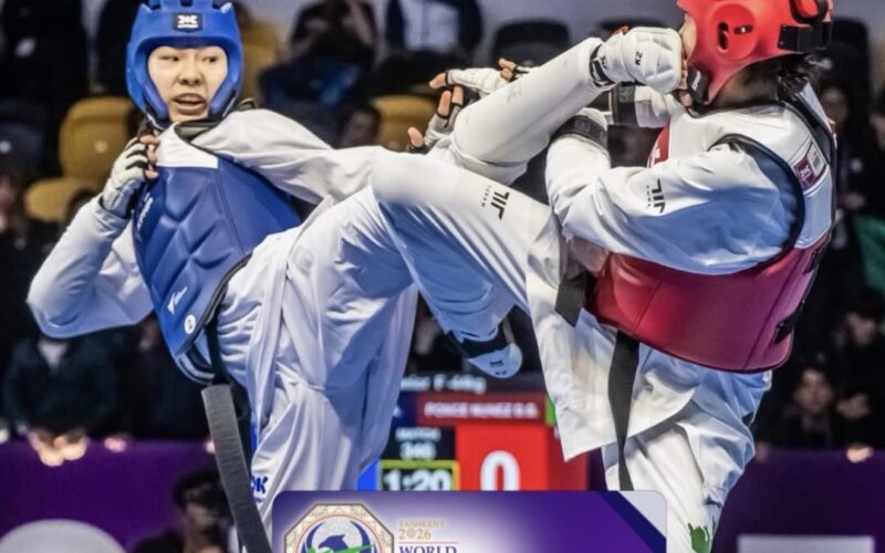 Darah Ponce, subcampeona del mundo en Taekwondo Junior 2026