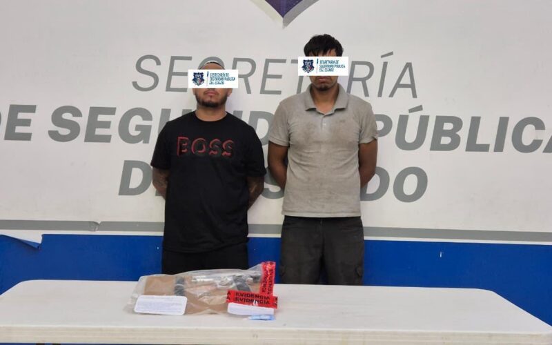 Caen dos ligados a homicidios en Juárez: traían arma, droga y vehículo identificado