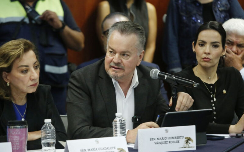 “Hipócritas”: Mario Vázquez revienta debate en el Senado y exige claridad sobre agentes extranjeros