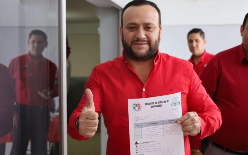“Protegeremos la Sierra”: Arturo Medina se registra como Defensor de Chihuahua por el PRI