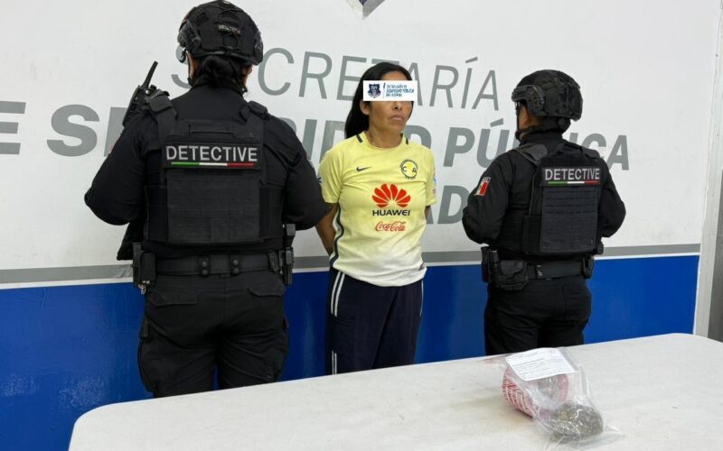 Detienen en Juárez a mujer vinculada con homicidio; SSPE rastreó vehículo mediante cámaras e inteligencia táctica