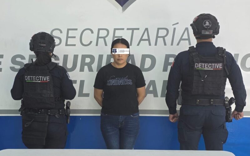 SSPE detiene en Juárez a mujer presuntamente ligada a homicidio; habría agredido a agentes estatales