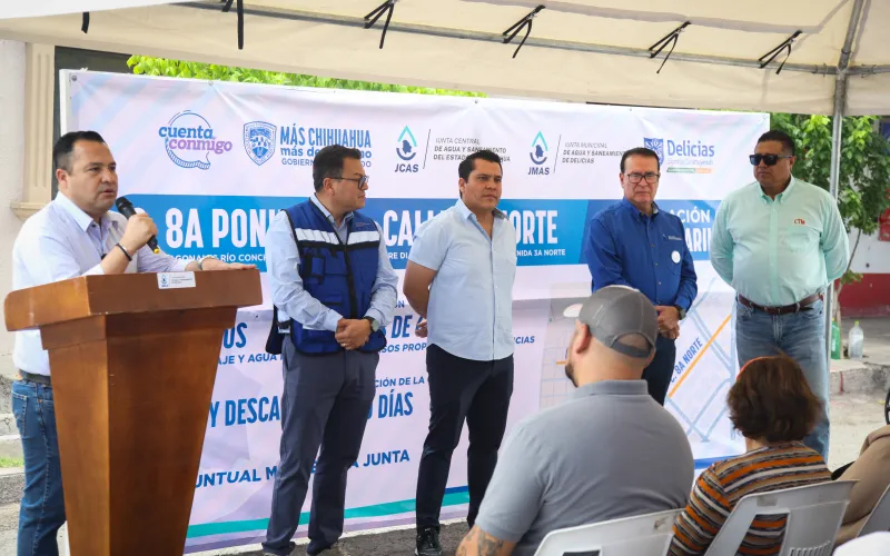 Inician JCAS Y JMAS Delicias Obras Para Modernizar Red De Agua Y Drenaje