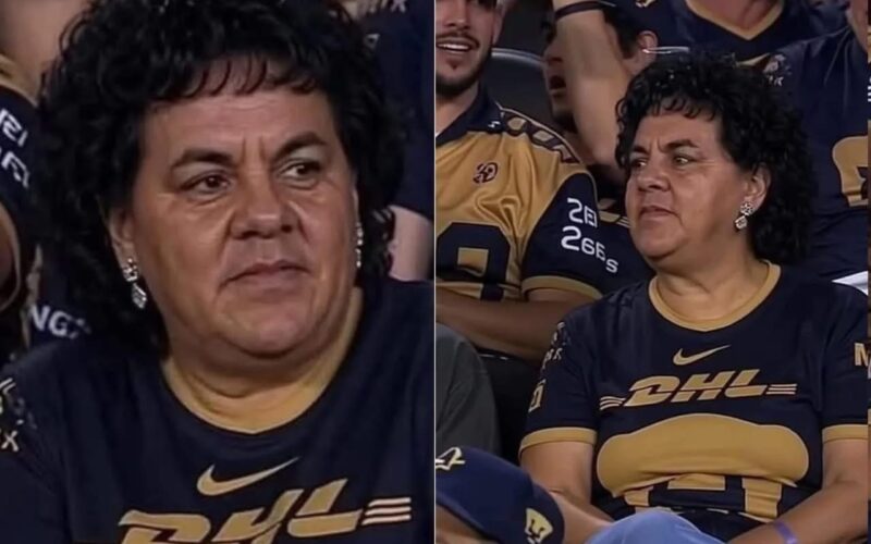 “Cuaumelita Salinas” desata locura en redes tras aparecer durante el Pumas vs América