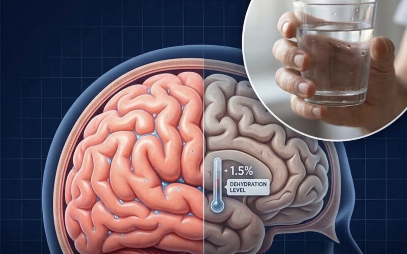 La sed llega tarde: estudio revela que el cerebro ya pierde rendimiento antes de sentirla