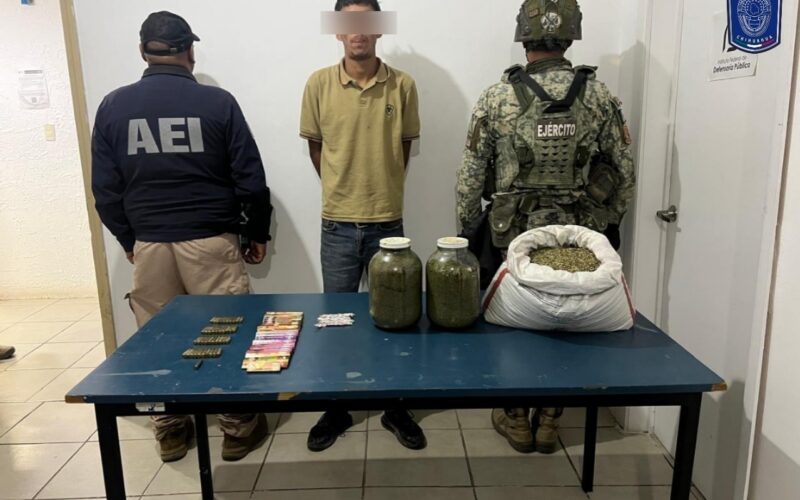 Detienen en Nonoava a joven con cartuchos y droga; aseguran dos tigres de bengala