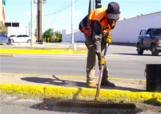 Atienden más de mil 600 baches en Chihuahua Capital durante la última semana