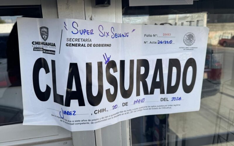 Realiza Gobernación Estatal 291 Inspecciones Y Clausura 6 Establecimientos En Chihuahua Y Juárez