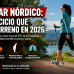 Caminar con bastones se posiciona como uno de los ejercicios más completos para la salud en 2026