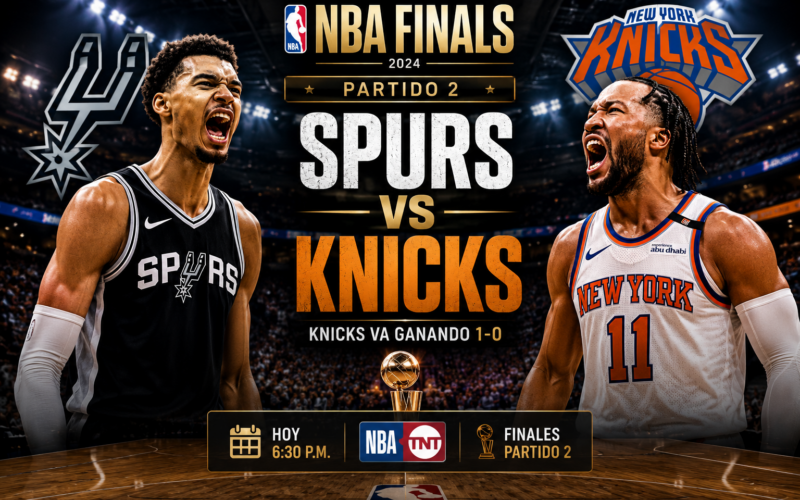 Knicks buscan poner contra las cuerdas a los Spurs en el Juego 2 de las Finales de la NBA