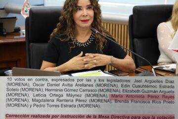 Congreso corrige acta y confirma que María Antonieta Pérez votó en contra de la deuda estatal