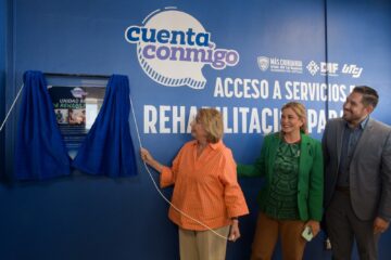 Maru Campos inaugura la Unidad Básica de Rehabilitación más grande de Ciudad Juárez