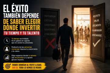 El éxito también depende de saber elegir dónde invertir tu tiempo y tu talento