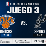 Knicks buscan poner contra las cuerdas a los Spurs en el Juego 3 de las Finales de la NBA