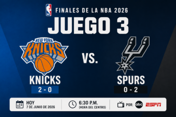 Knicks buscan poner contra las cuerdas a los Spurs en el Juego 3 de las Finales de la NBA