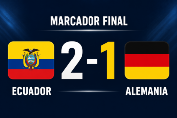 ¡Ecuador sorprende al mundo! Derrota 2-1 a Alemania en el Mundial 2026