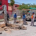 Atiende JMAS Juárez hundimientos en Fovissste Chamizal y descarta relación con lluvias recientes
