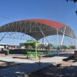 Estrenan alumnos de la Secundaria Federal 11 nuevas instalaciones deportivas construidas con Presupuesto Participativo