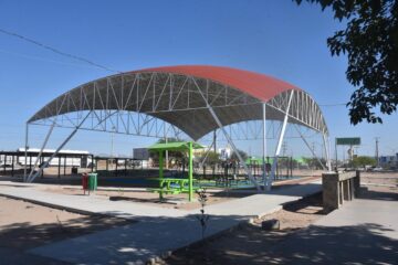 Estrenan alumnos de la Secundaria Federal 11 nuevas instalaciones deportivas construidas con Presupuesto Participativo