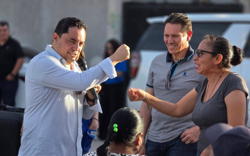 Alan Falomir lleva jornada de atención ciudadana a la colonia Ampliación Nuevo Triunfo