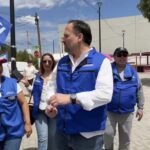 Santiago De la Peña destaca respaldo ciudadano a Maru Campos durante recorrido en la colonia Vallarta