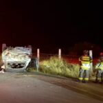 Cuatro jóvenes resultan lesionados tras fuerte accidente en avenida La Cantera