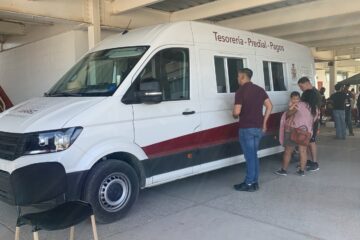 Unidad Móvil de Tesorería registra alta participación en Riberas del Bravo