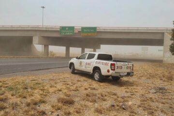 Alertan por mala calidad del aire en Chihuahua capital debido a fenómeno de calima
