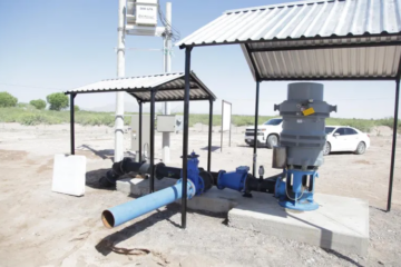 Entrega JCAS nuevo pozo de agua potable en Ahumada; beneficiará a más de 12 mil habitantes