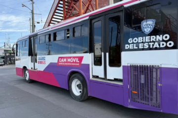 CAM Móvil Del JuárezBus Llegará A La Colonia La Cuesta Del 15 Al 20 De Junio