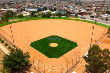 Avanza Más Del 90% La Rehabilitación Del Campo De Beisbol En Villas Del Real