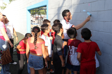 “Manos A La Cancha” Llega A Villa Juárez Para Fortalecer Espacios Deportivos