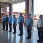 Reconocen 28 Años De Servicio Del Capitán Manuel Ambriz En El Departamento De Bomberos De Juárez