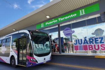 Instalarán módulo móvil del JuárezBus en Puerto Tarento para realizar trámites de tarjetas
