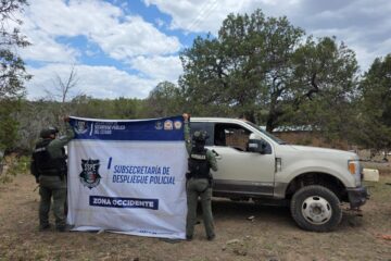 Recupera SSPE vehículos robados y asegura equipo táctico en Guerrero y Nonoava